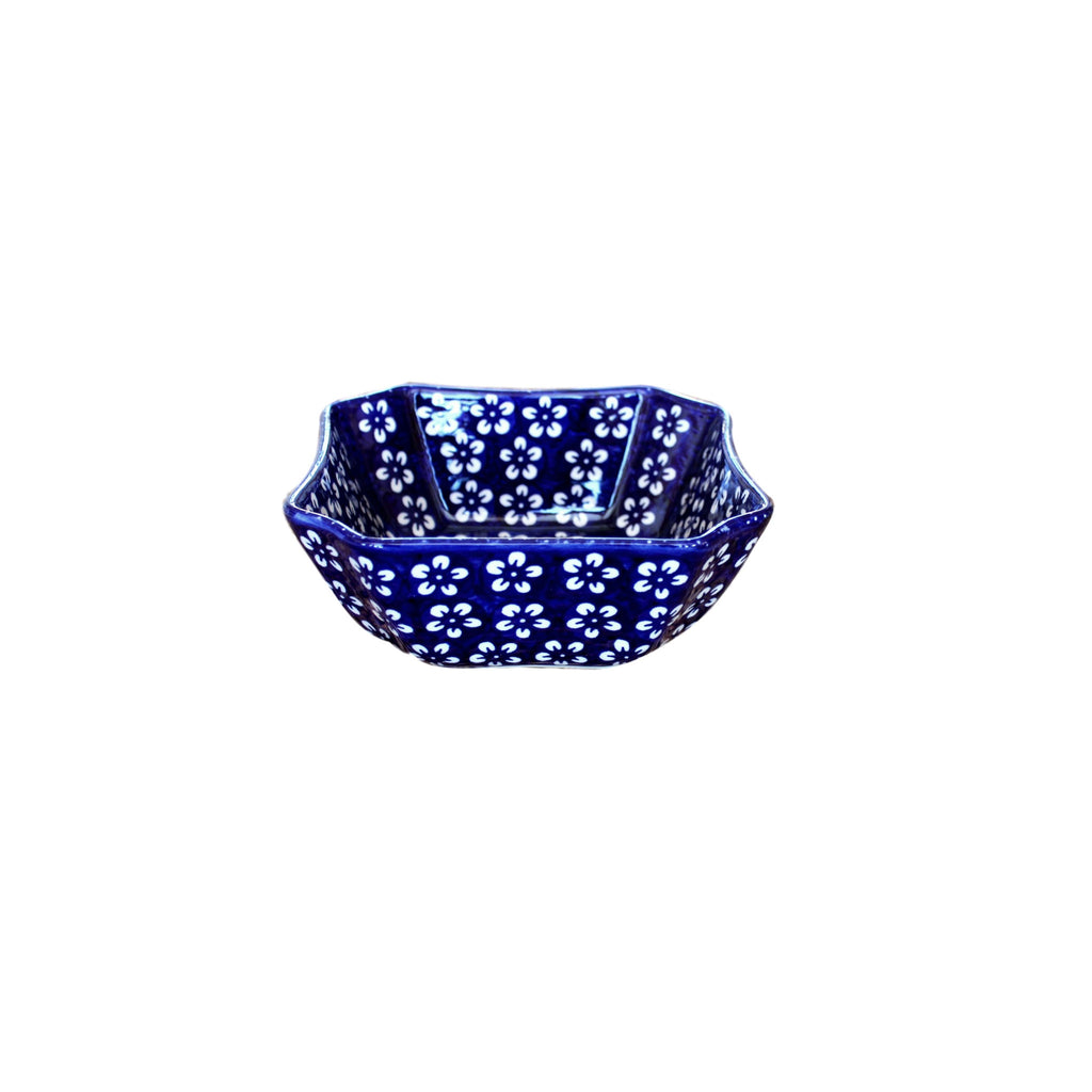 Blue Flowers - Bowl Magdalene M  Polish Ceramics - PasParTou