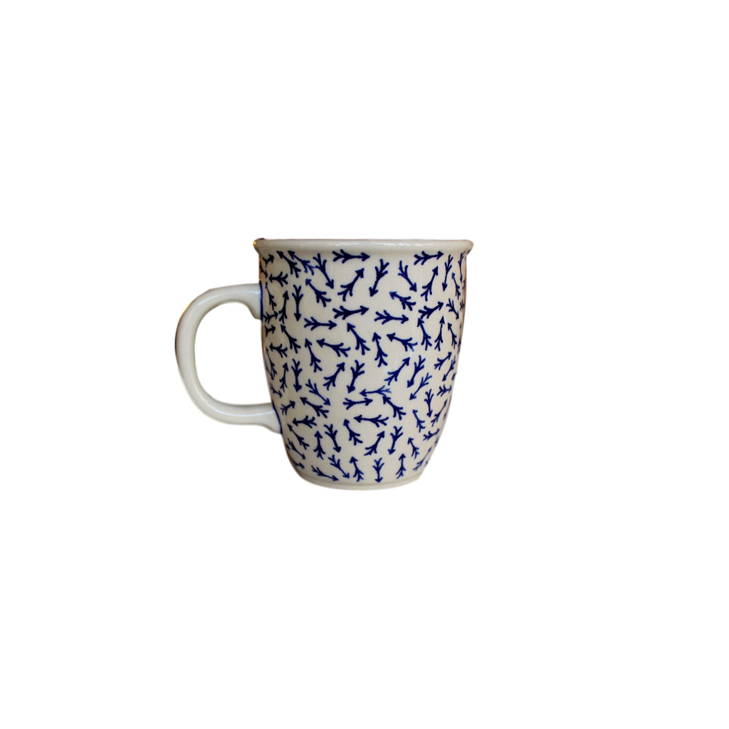 Blue Arrows - Cup  Polish Ceramics - PasParTou