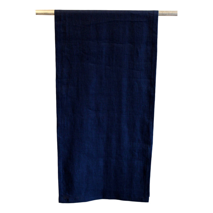 Runner - Softwashed Linen - Navy  Table runners - PasParTou