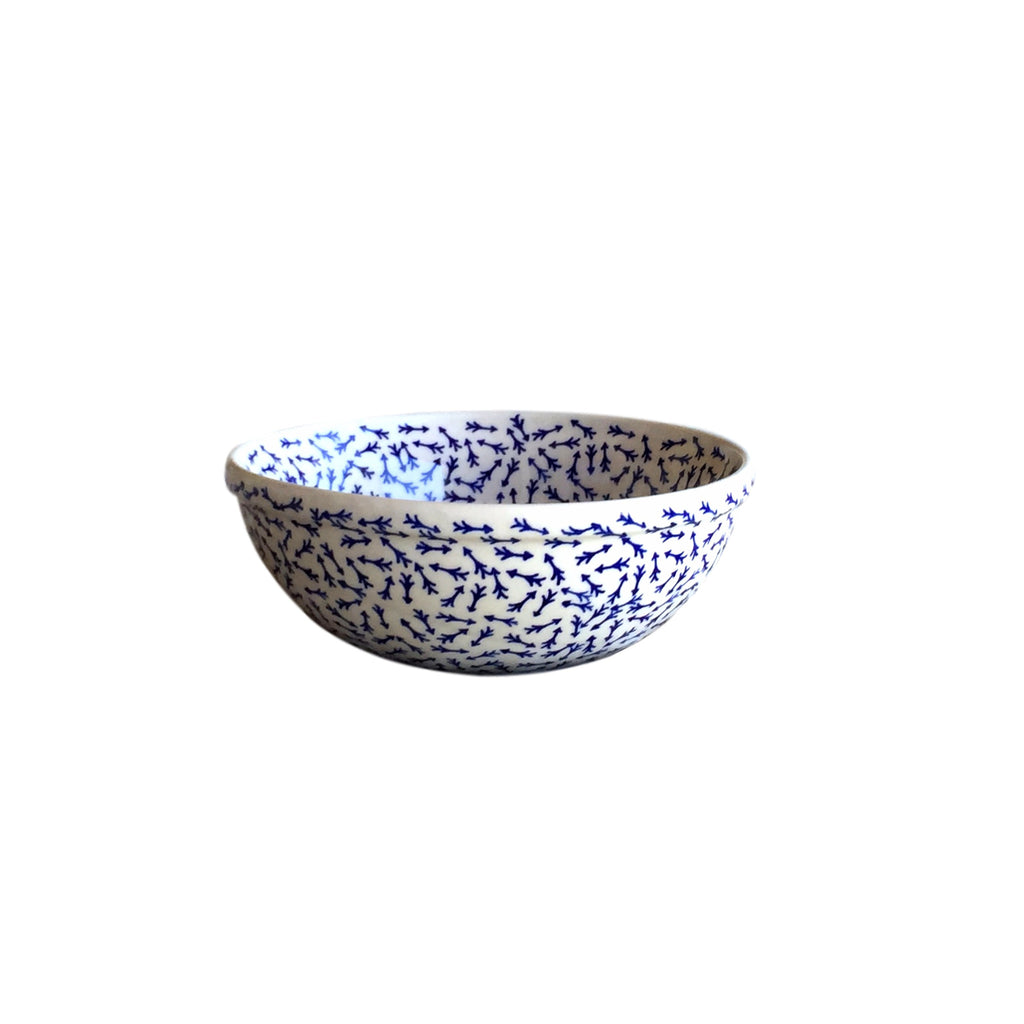 Blue Arrows - Salad Bowl  Polish Ceramics - PasParTou