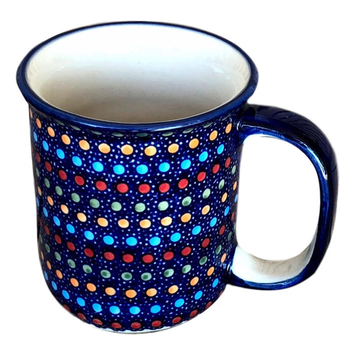 Multi Dots - Classic Handled Mug  Polish Ceramics - PasParTou