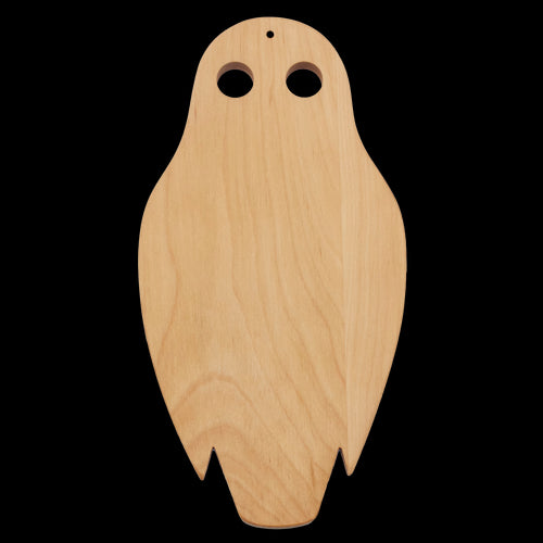 Cheese Board - Owl with Spreader  serving board - PasParTou
