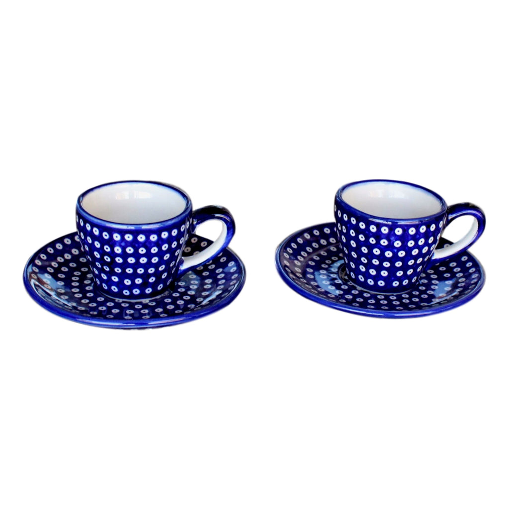 FAVO Two-Tone Porcelain Coffee Mugs Set of 2 - Navy Blu – Zen Table Japan