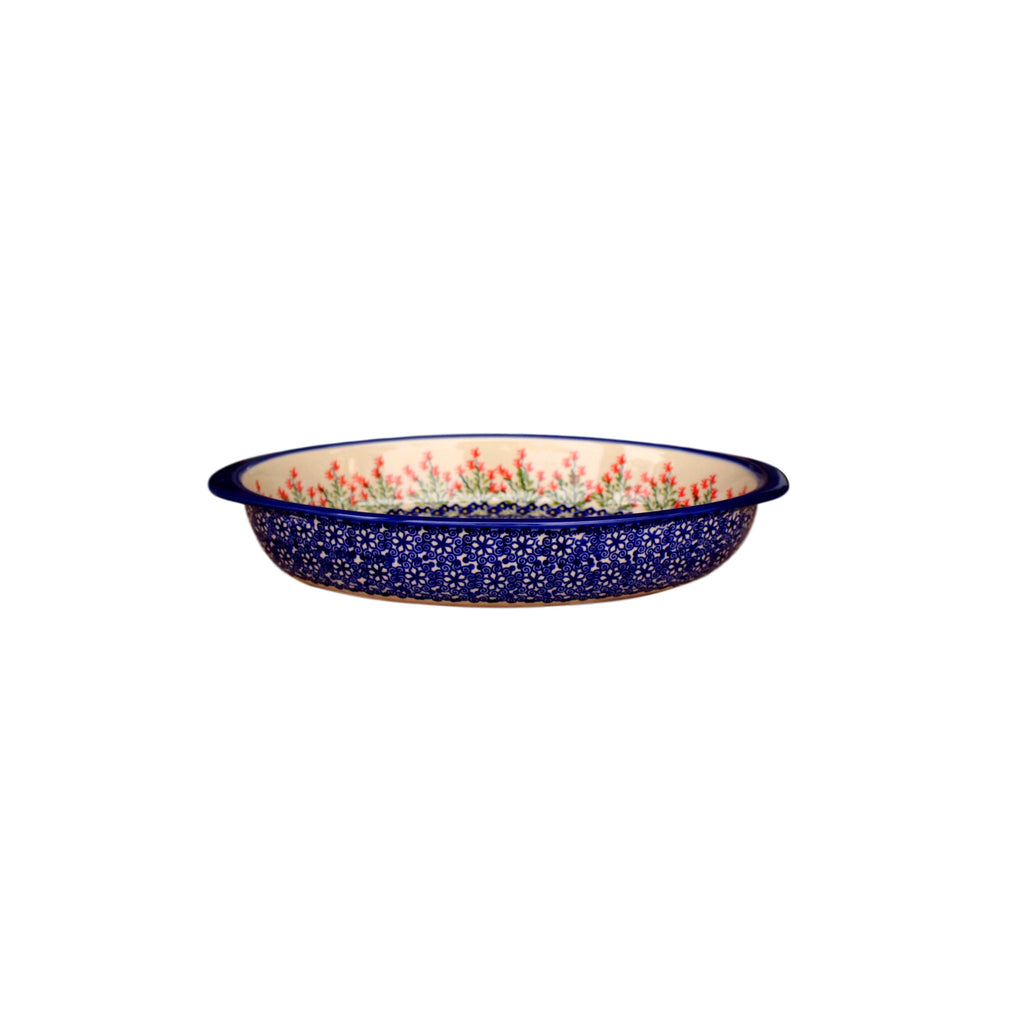 Garden - Medium Oval Baker  Polish Ceramics - PasParTou