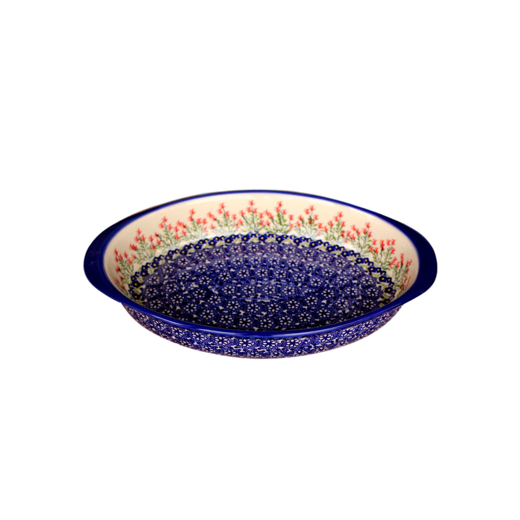 Garden - Medium Oval Baker  Polish Ceramics - PasParTou