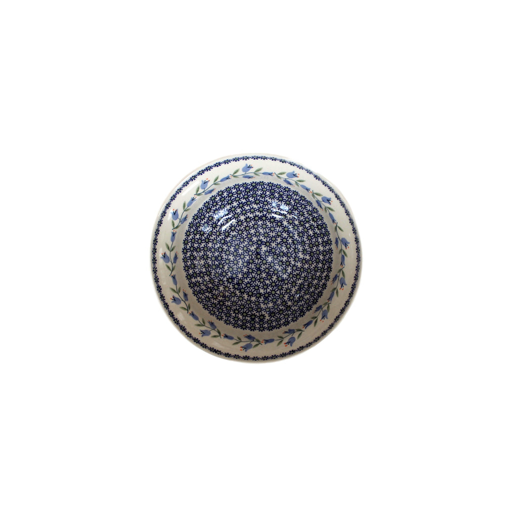 Bluebells - Medium Serving Bowl  Polish Ceramics - PasParTou