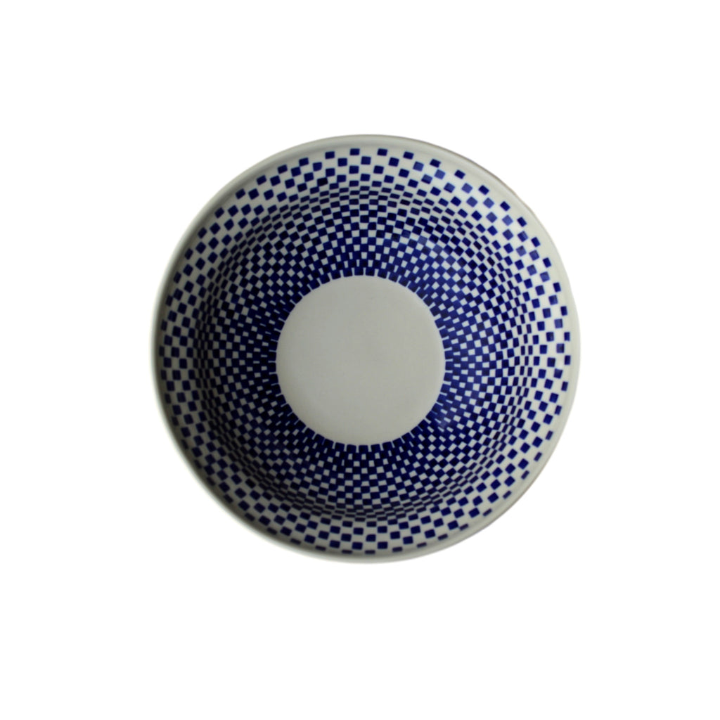 Checkerboard - Medium Serving Bowl  Polish Ceramics - PasParTou