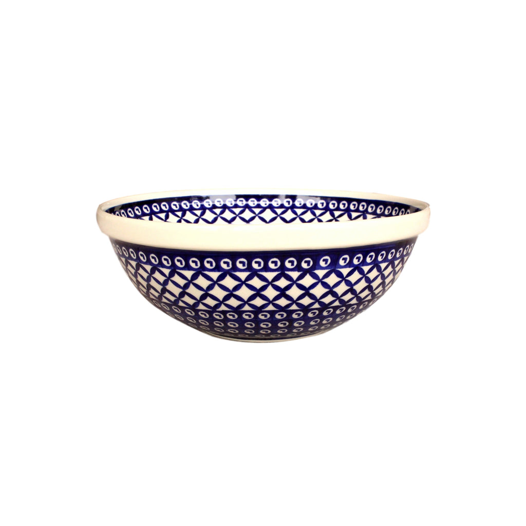 Lattice - Medium Serving Bowl  Polish Ceramics - PasParTou