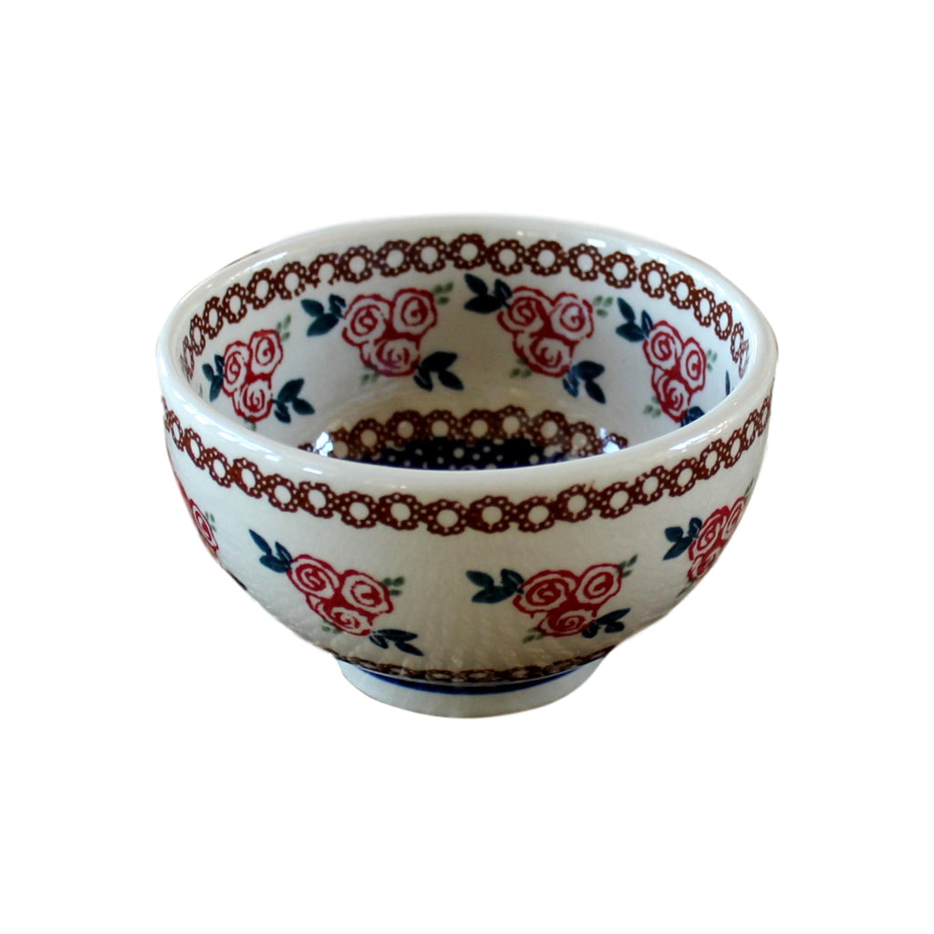Red Rose - Bowl for Starters  Polish Ceramics - PasParTou