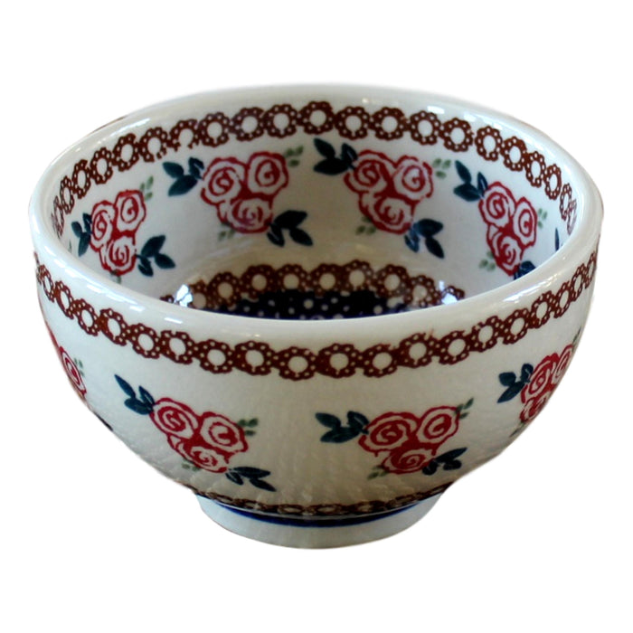 Red Rose - Bowl for Starters  Polish Ceramics - PasParTou