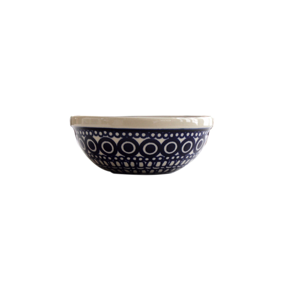 Circles - Dessert Bowl  Polish Ceramics - PasParTou