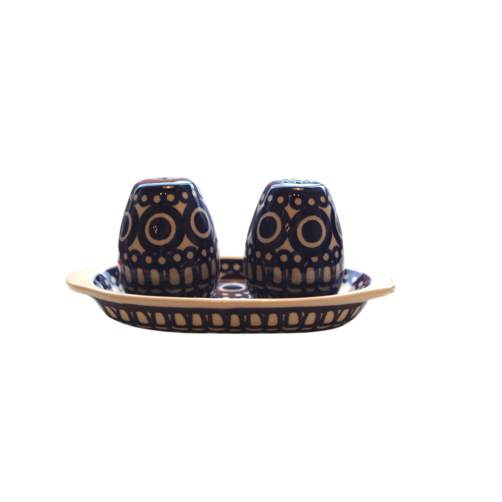 Circles - Salt&Pepper Set  Polish Ceramics - PasParTou