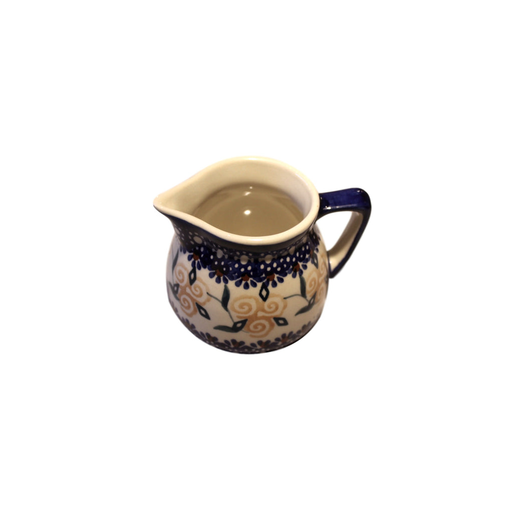 Golden Rose - Small Creamer  Polish Ceramics - PasParTou