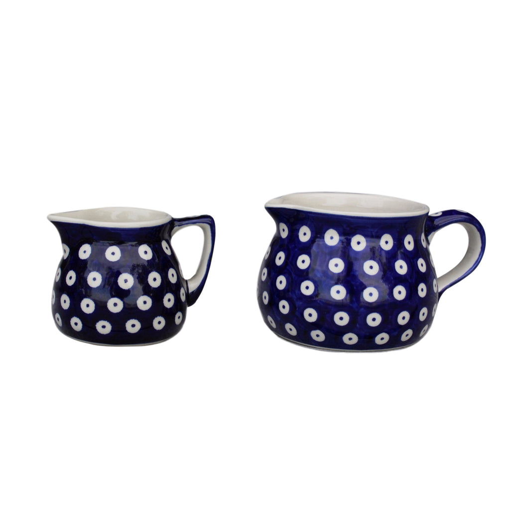 Dots in Dots - Small Creamer  Polish Ceramics - PasParTou