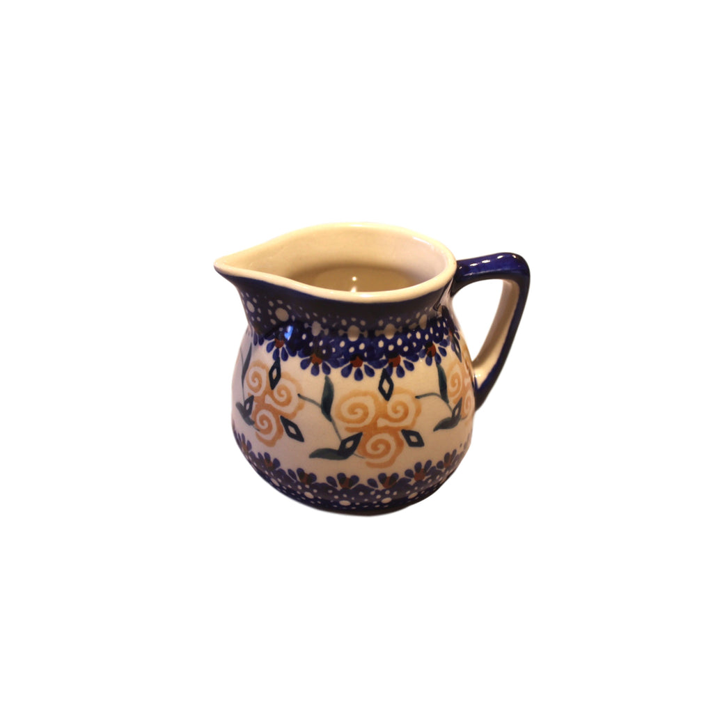 Golden Rose - Small Creamer  Polish Ceramics - PasParTou