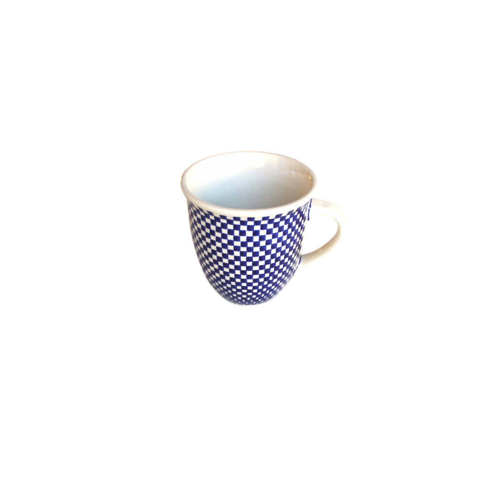 Checkerboard - Big Cup  Polish Ceramics - PasParTou