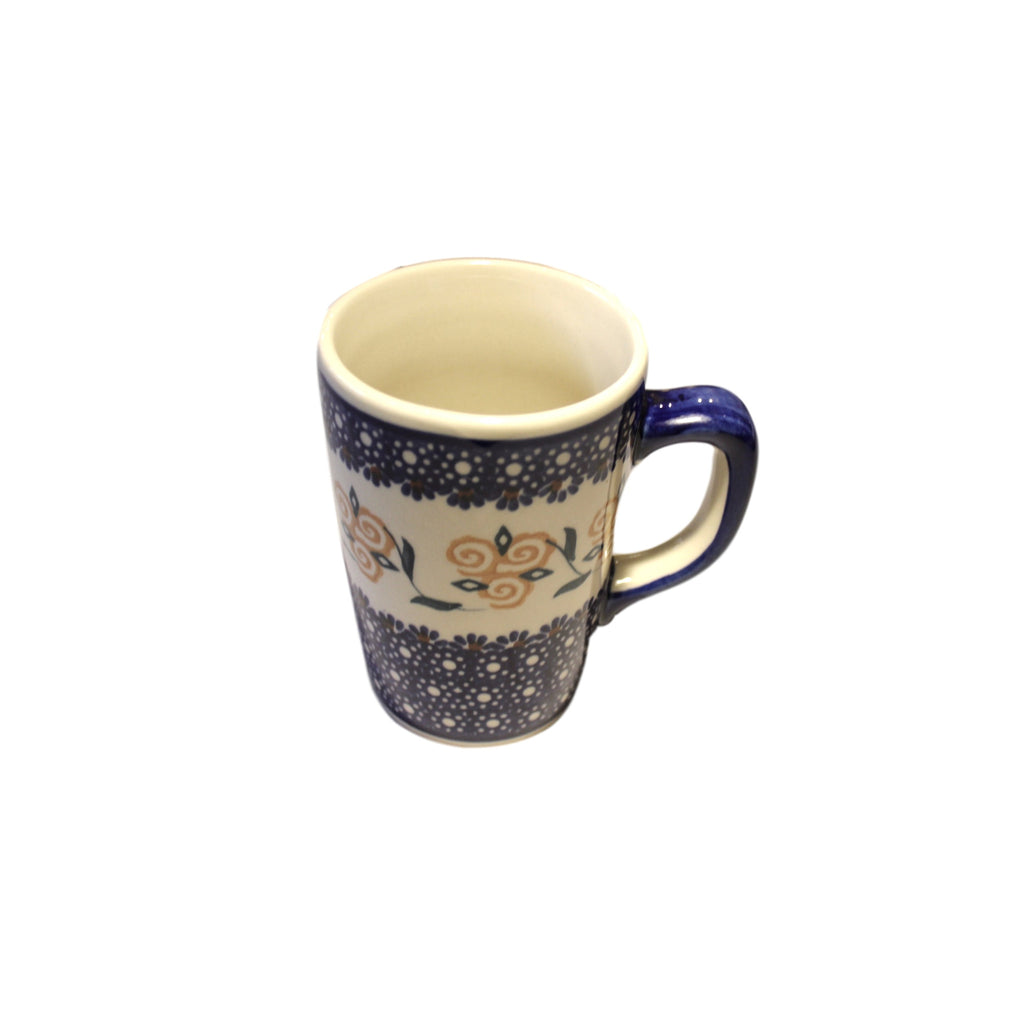 Golden Rose - Tall Mug  Polish Ceramics - PasParTou