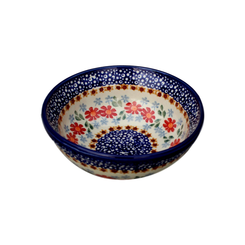 Country Floral - Desert Bowl  Polish Ceramics - PasParTou