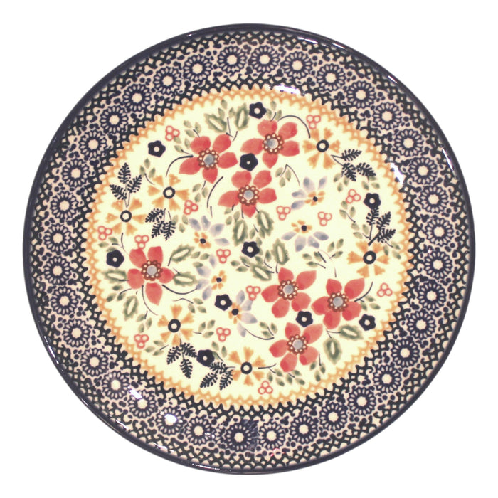 Harvest Floral - Dessert Plate  Polish Ceramics - PasParTou