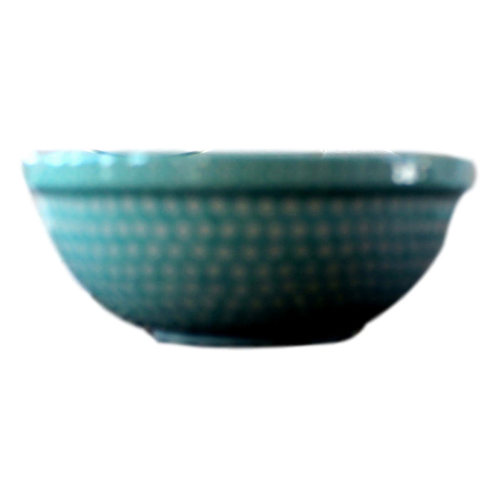 Dotty for Dots Mint - Dessert Bowl  Polish Ceramics - PasParTou