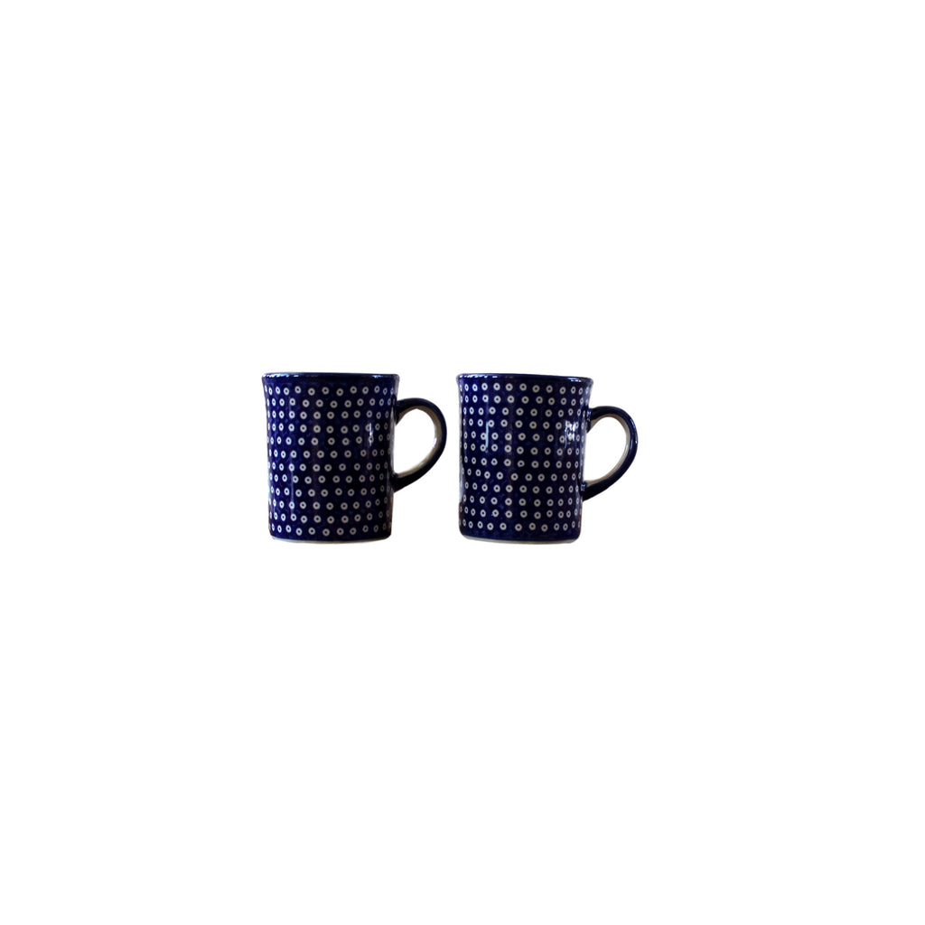 Dotty for Dots Navy - Mug  Polish Ceramics - PasParTou