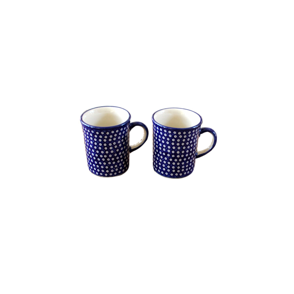 Dotty for Dots Navy - Mug  Polish Ceramics - PasParTou