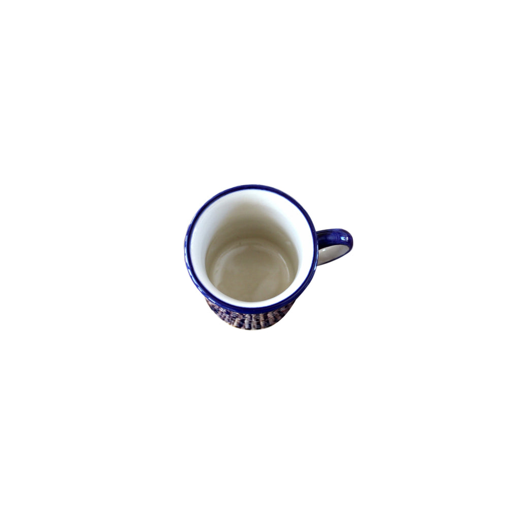 Dotty for Dots Navy - Mug  Polish Ceramics - PasParTou