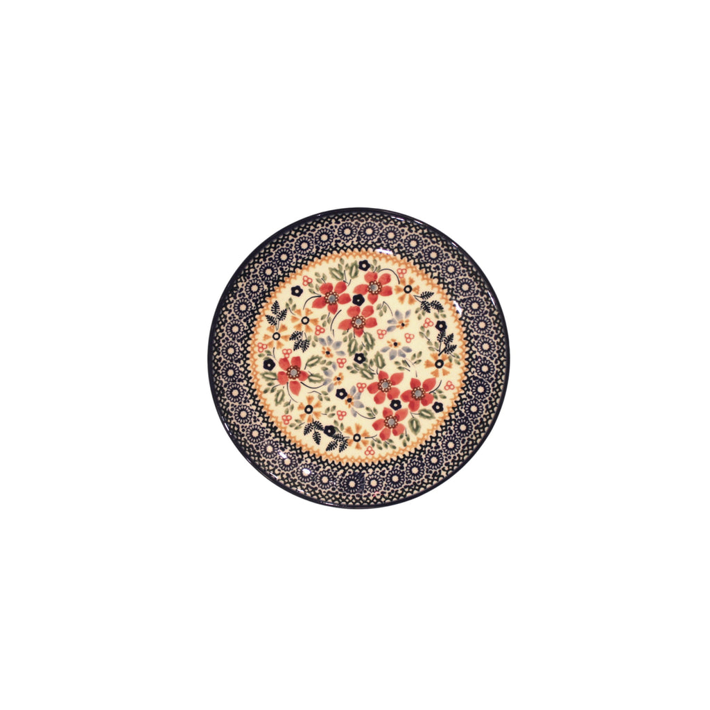 Harvest Floral - Dessert Plate  Polish Ceramics - PasParTou