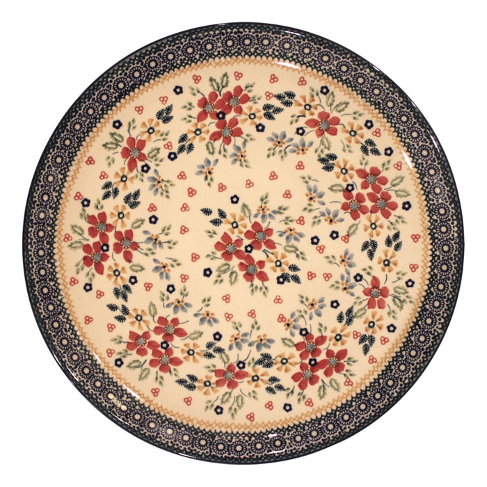 Harvest Floral - Large Serving Plate  Polish Ceramics - PasParTou