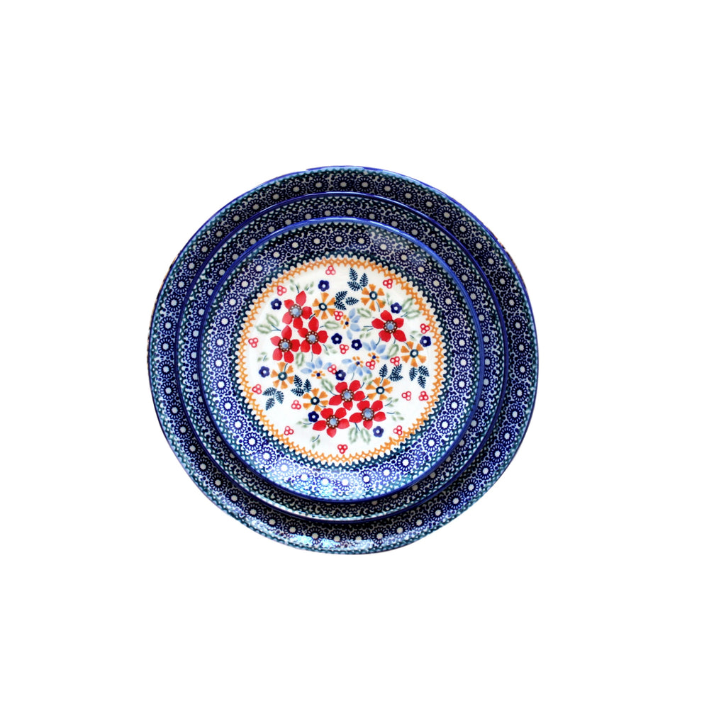 Harvest Floral - Salad Plate  Polish Ceramics - PasParTou