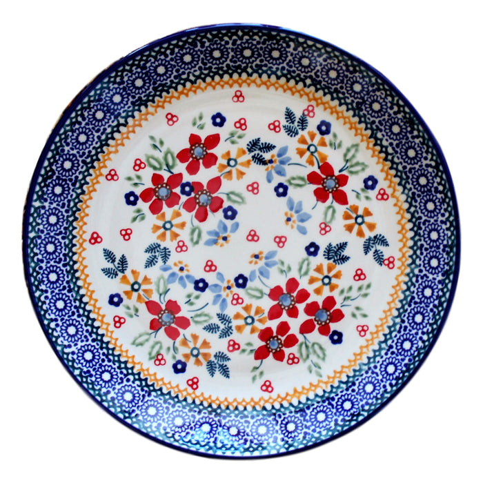 Harvest Floral - Salad Plate  Polish Ceramics - PasParTou