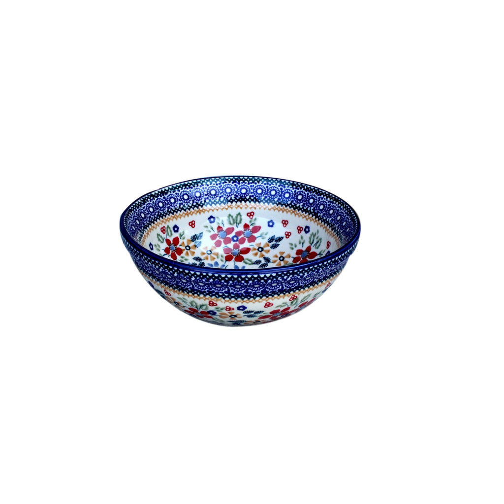 Harvest Floral - Small Serving Bowl  Polish Ceramics - PasParTou