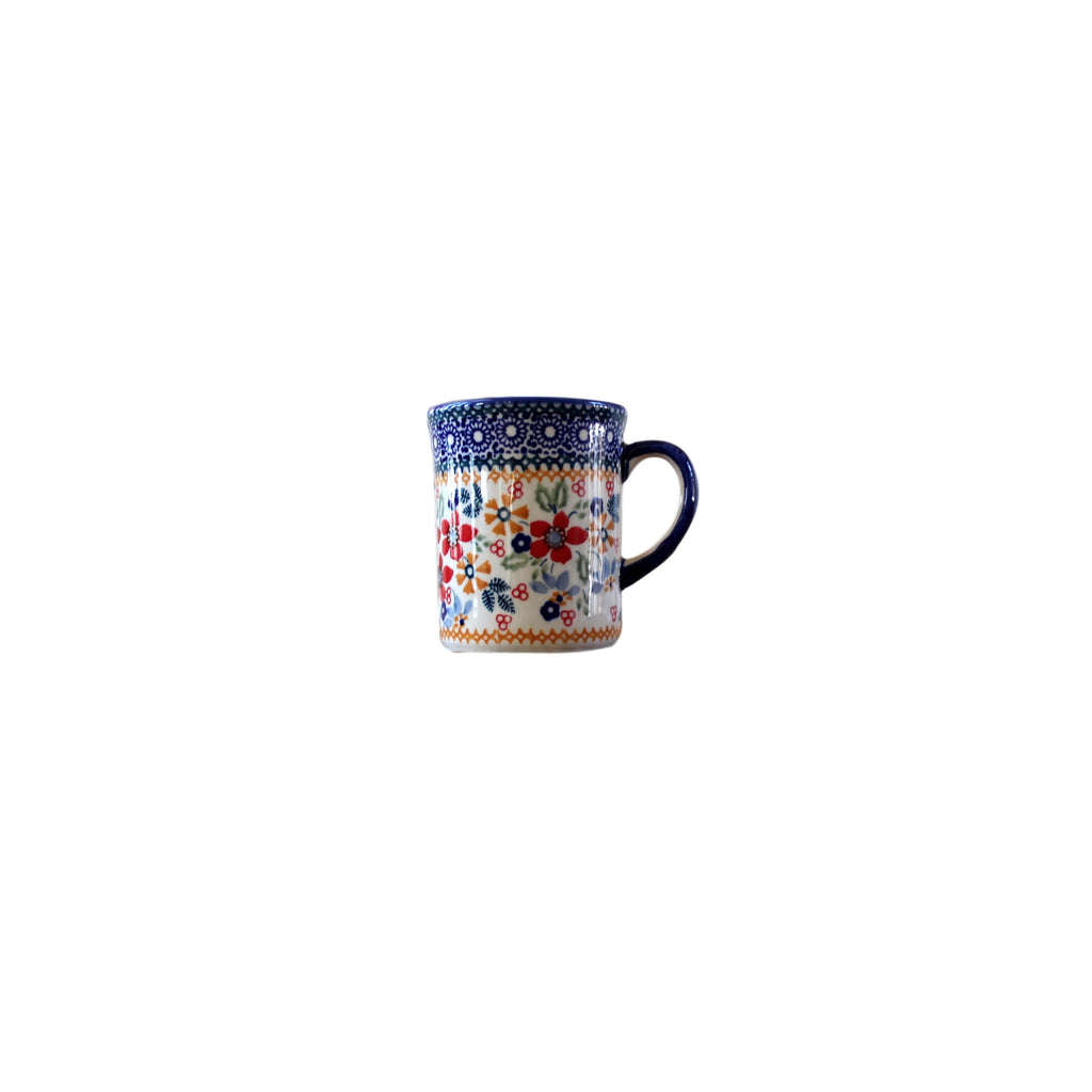 Harvest Floral - Classic Handled Mug  Polish Ceramics - PasParTou