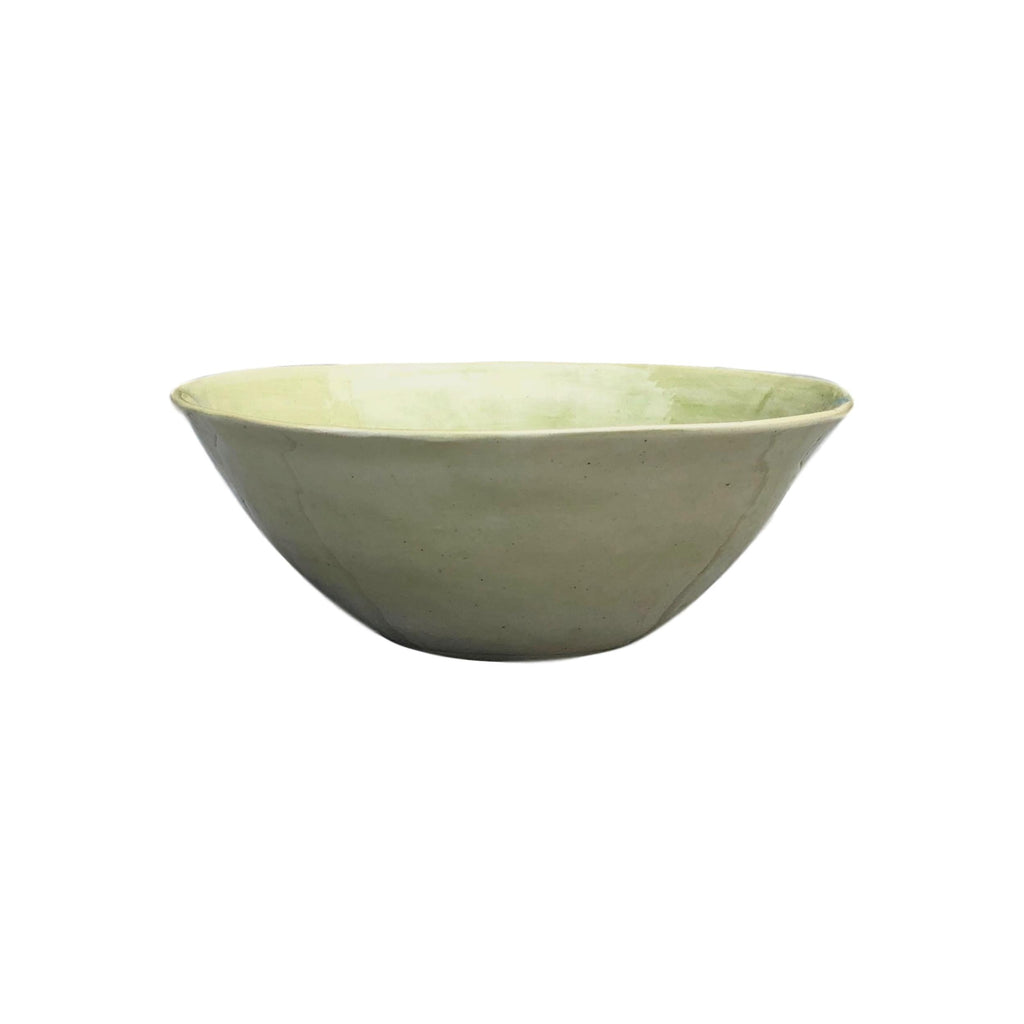 Wonki Ware - Organic Pasta Bowl - Light Green- Medium  tabletop - PasParTou