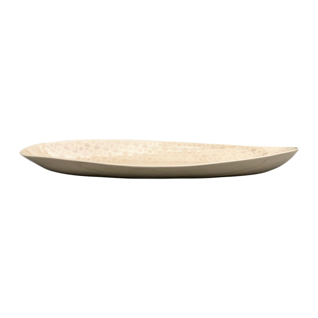 Wonki Ware - Oblong Platter - Smoke - Large  tabletop - PasParTou