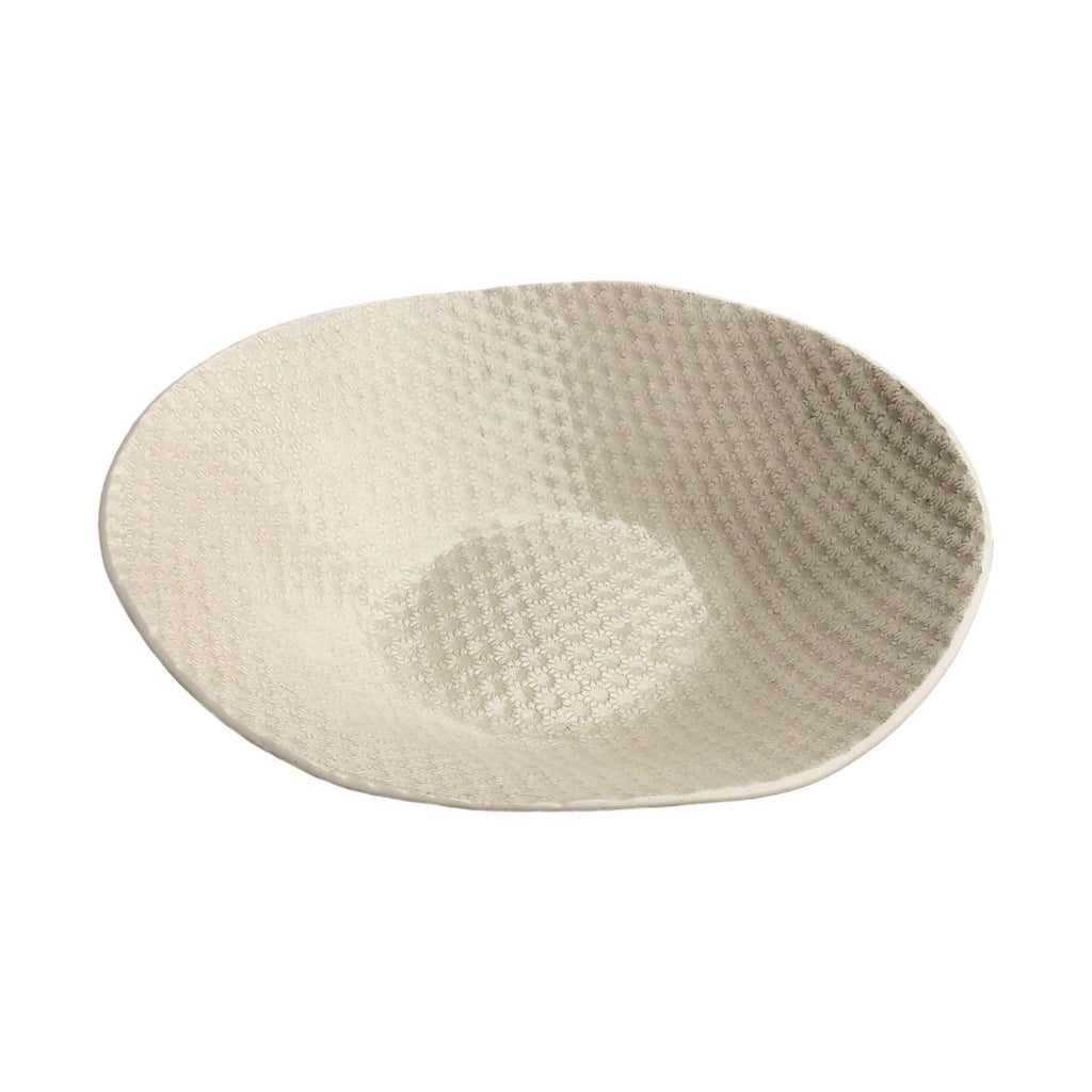 Wonki Ware - Round Salad Bowl - Smoke - Large  tabletop - PasParTou