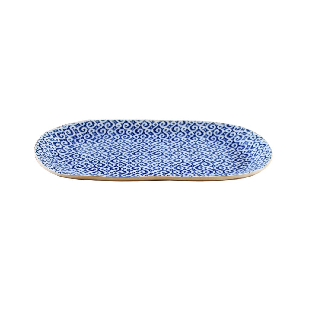 Small Fish Platter Marakesh Cobalt