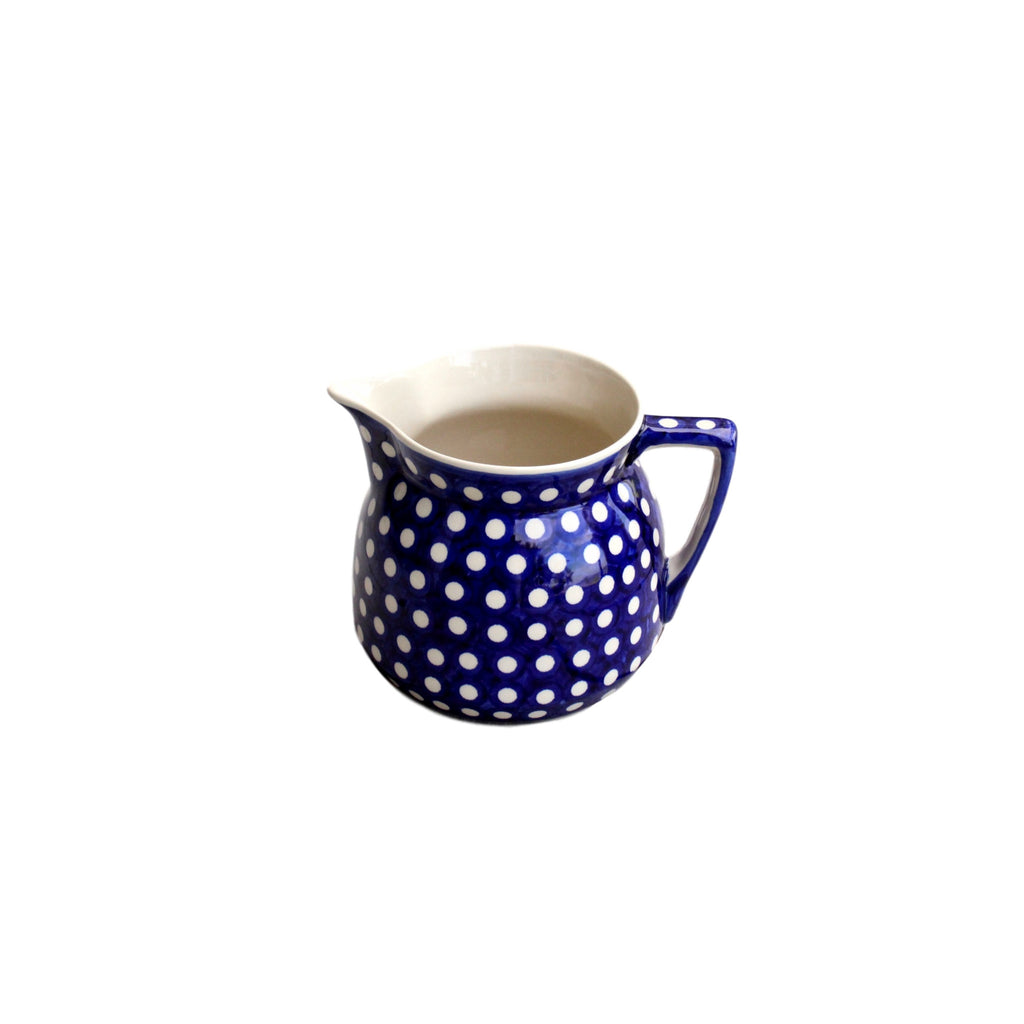 Dots - Large Jug  Polish Ceramics - PasParTou