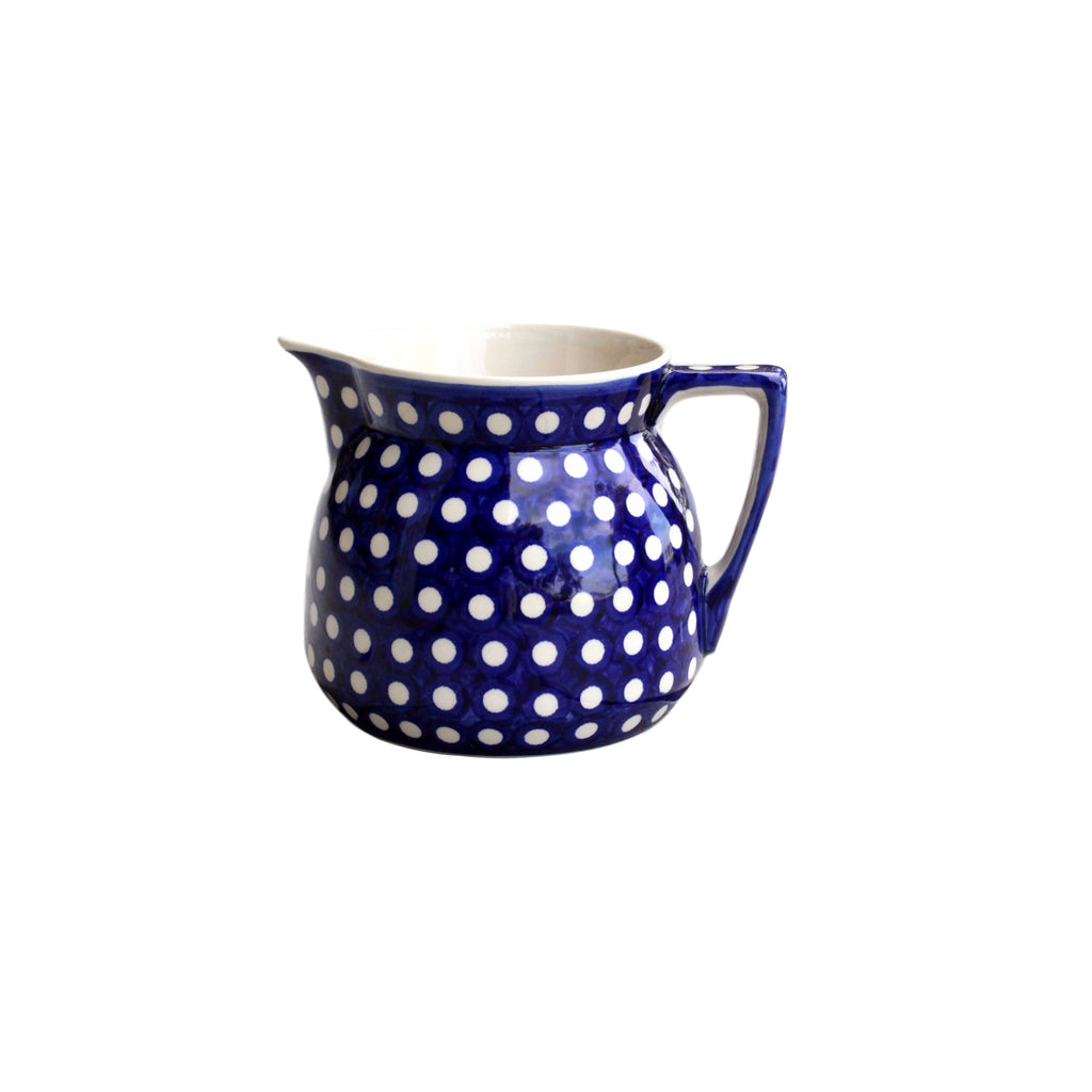 Dots - Large Jug  Polish Ceramics - PasParTou