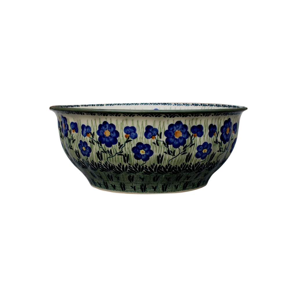 Meadow - Large Fluted Serving Bowl  Polish Ceramics - PasParTou