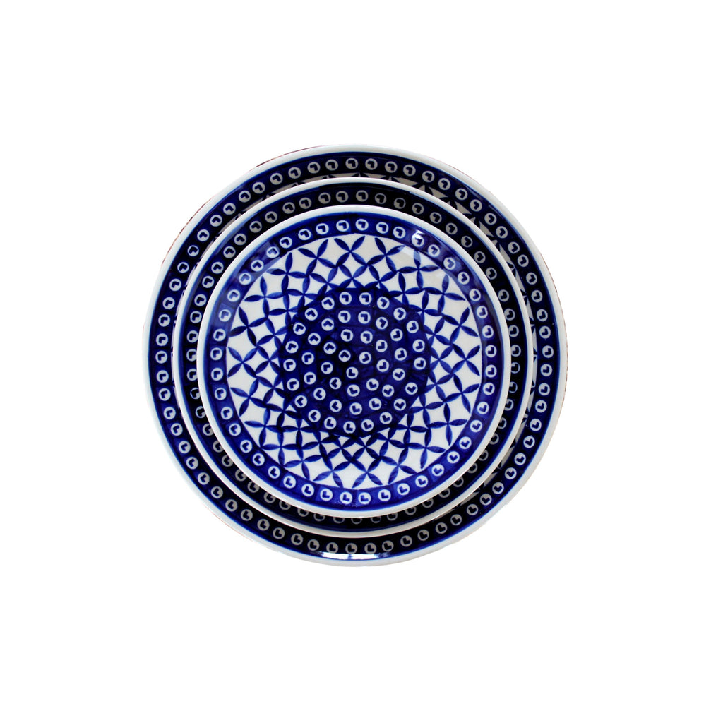 Lattice - Salad Plate  Polish Ceramics - PasParTou