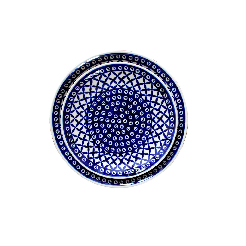 Lattice - Salad Plate  Polish Ceramics - PasParTou