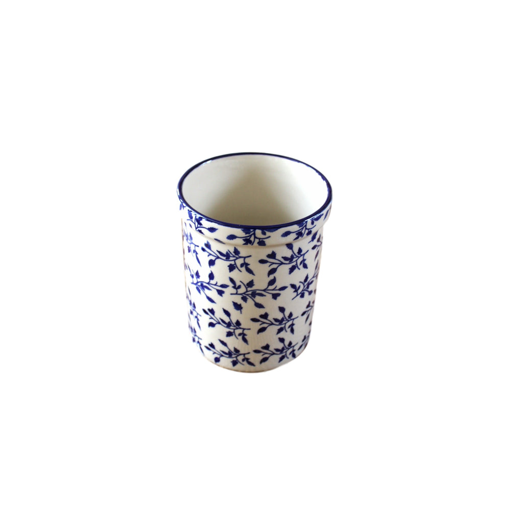 Laurel- Utensil Holder  Polish Ceramics - PasParTou