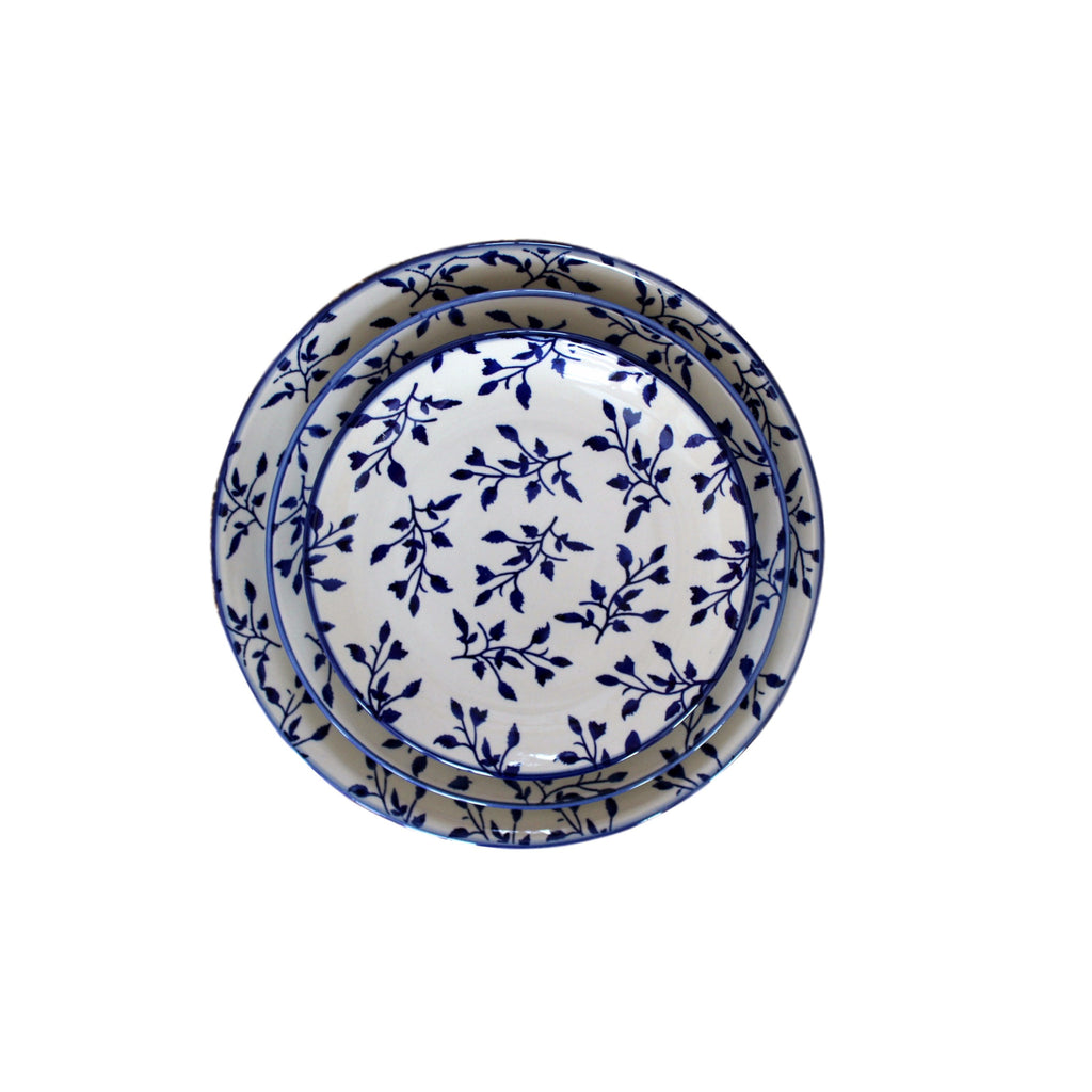 Laurel - Dinner Plate  Polish Ceramics - PasParTou