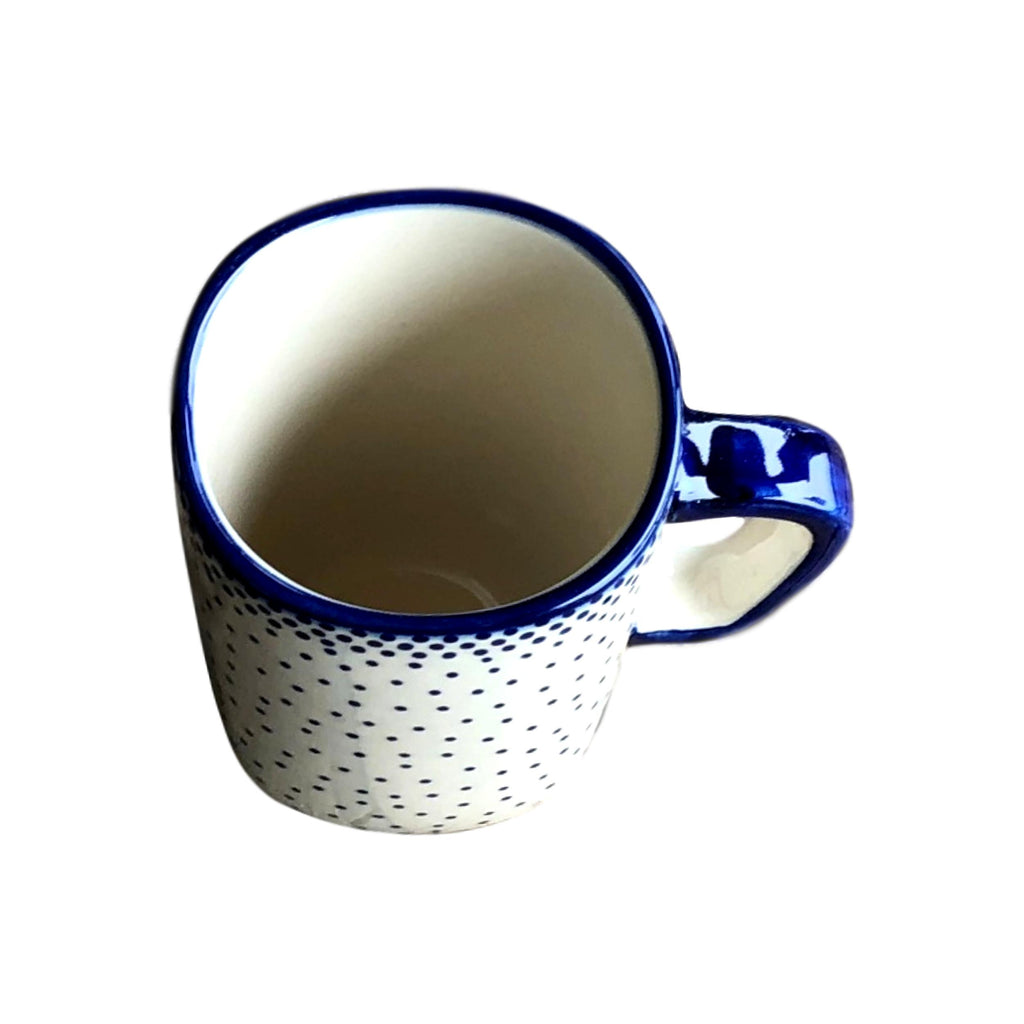 Tiny Blue Dots - Cup  Polish Ceramics - PasParTou