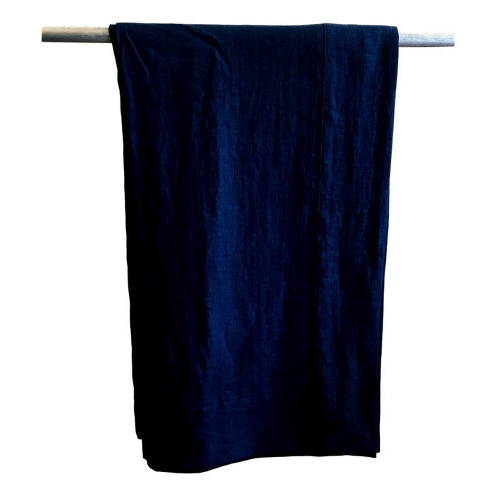 Tablecloth - Softwashed Linen Navy  tablecloth - PasParTou