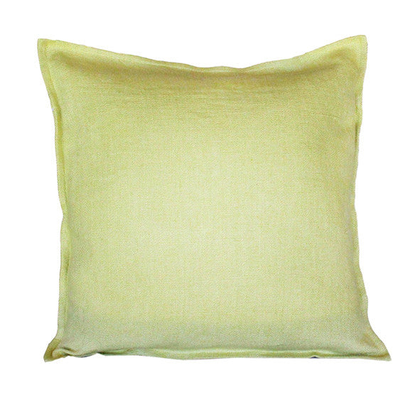 Pillow Soft Washed Linen Light Green 20 x 20  Pillows - PasParTou