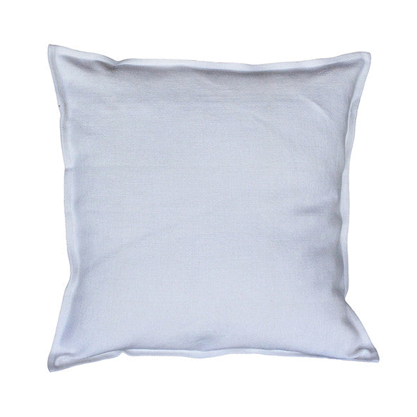 Pillow Soft Washed Linen Light Blue 20 x 20  Pillows - PasParTou