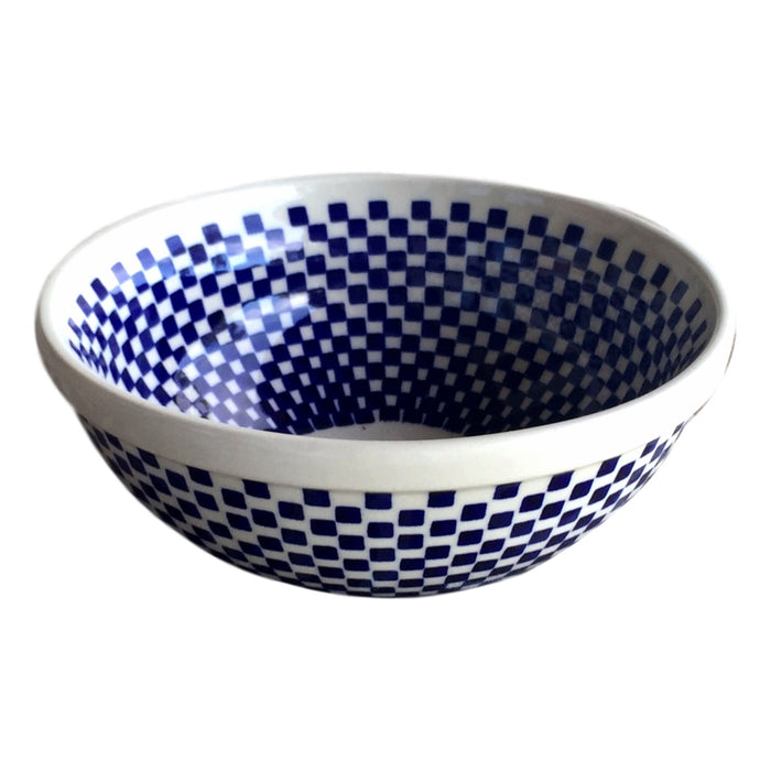 Checkerboard - Salad Bowl  Polish Ceramics - PasParTou