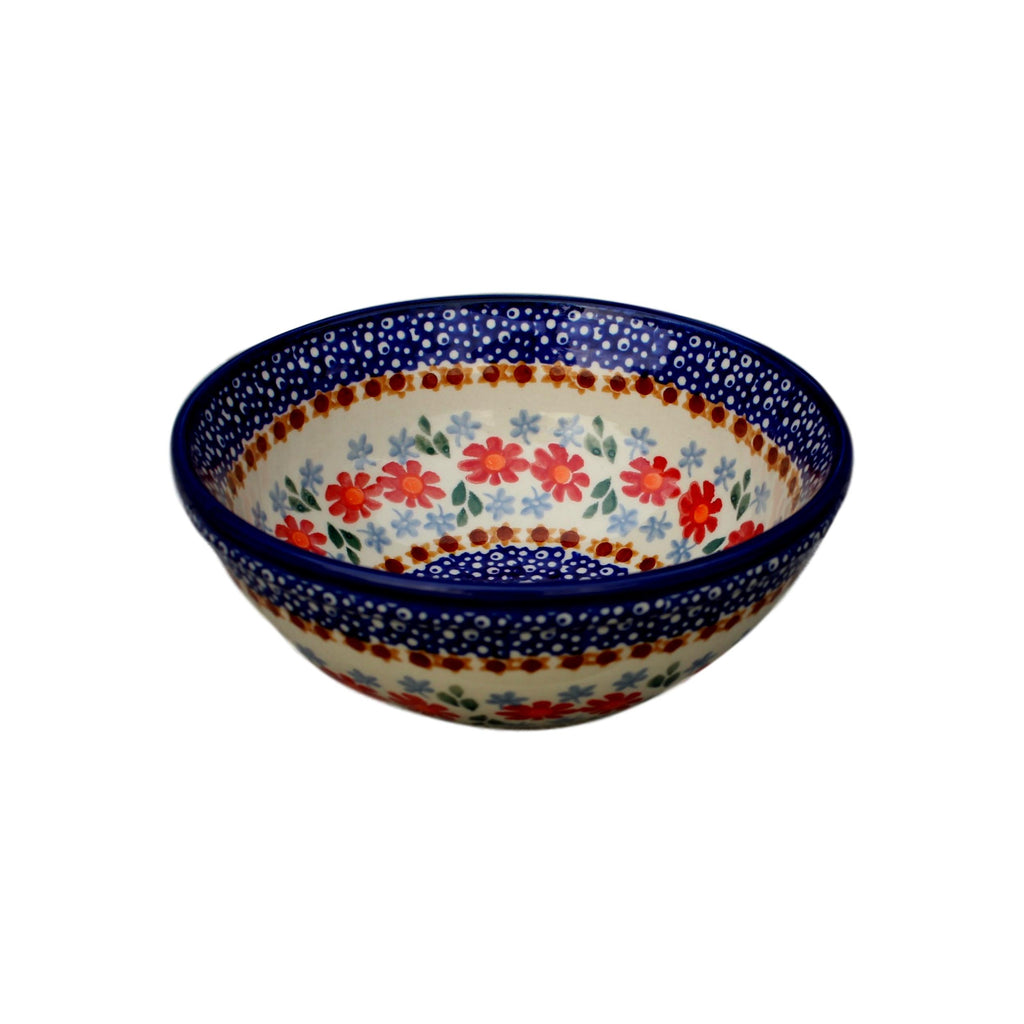 Country Floral - Salad Bowl  Polish Ceramics - PasParTou